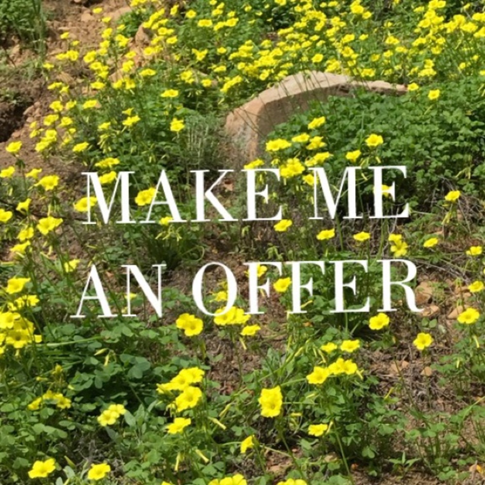 Reasonable offers welcome